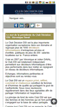 Mobile Screenshot of clubdecisiondsi.com